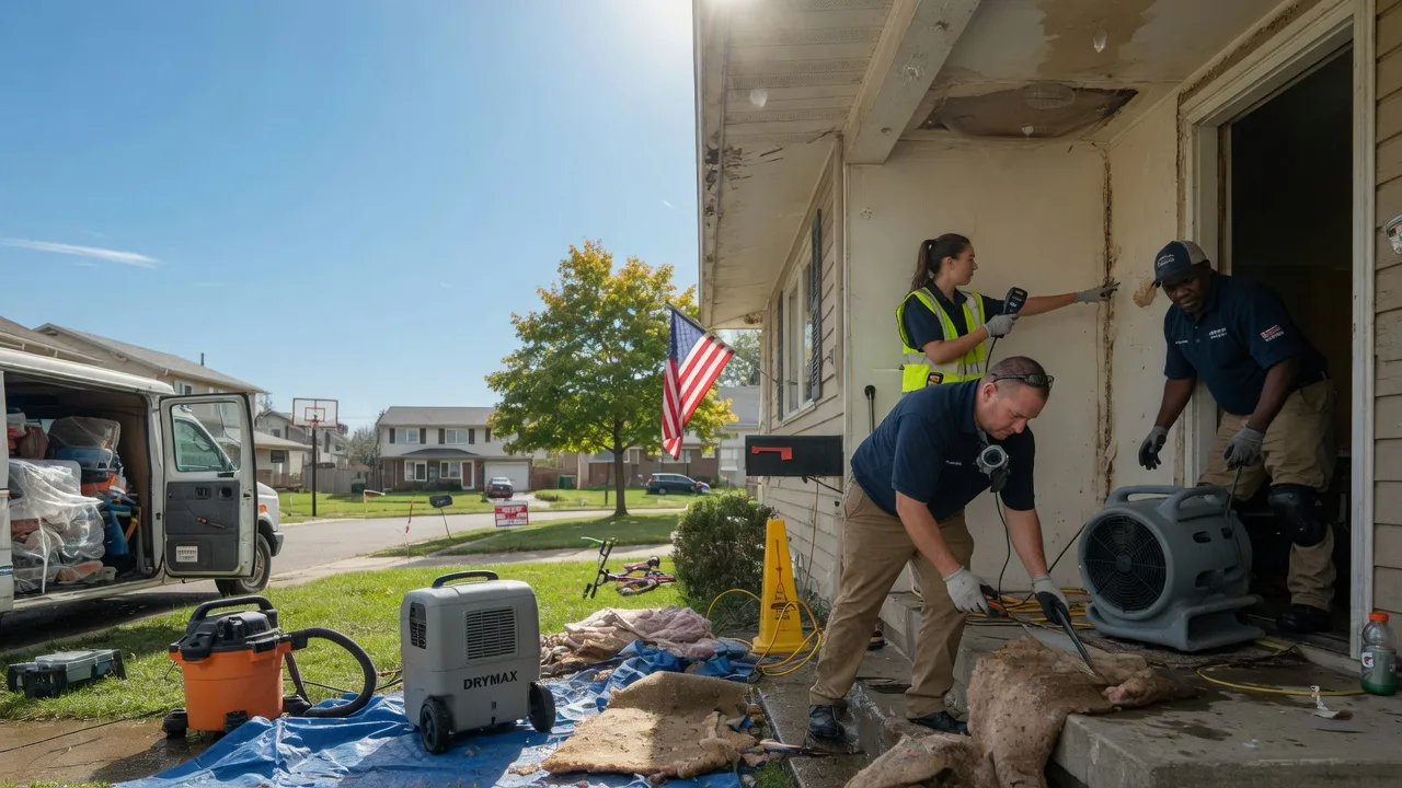 Water Damage Restoration in Wyoming, IL near me